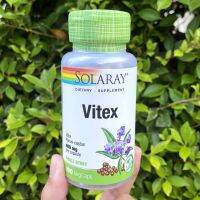 ไวเท็กซ์ Vitex 400 mg 100 VegCaps (Solaray®) เชสต์เบอร์รี่ #Chasteberry - ไวเท๊กซ์ แอกนัส แคสตัส