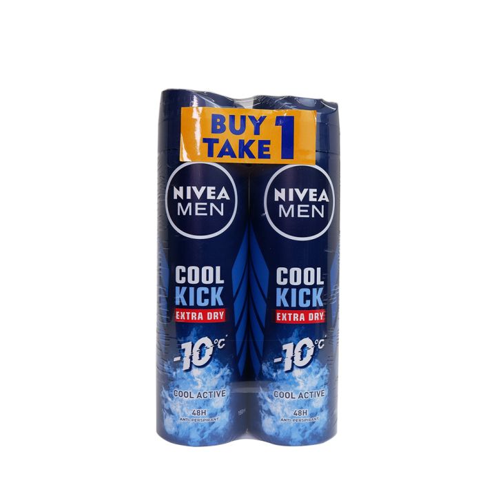 Nivea Men Cool Kick Spray 150ml Lazada Ph