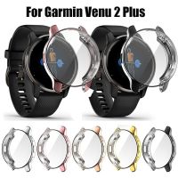 Screen Protector Case For Garmin Venu 2 Plus Full Coverage Glass Smartwatch TPU Protective Cover For Garmin Venu2 Plus Shell