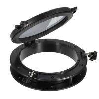 10.5 Inch 265mm Boat Circle Round Porthole Window With Black ABS