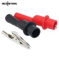 【Worth-Buy】 Richmeters Multimeter Crocodile Clip 10a สายไฟทดสอบ Diy