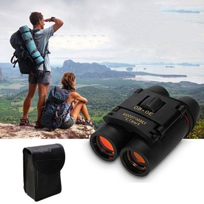 30x60 Small Binoculars for Kids and Adults Portable Light Binoculars Foldable Binoculars Waterproof Small Binoculars for Outdoor
