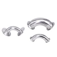 0.5 1.5 2 2.5 3 3.5 4 Tri Clamp 90 Degree Elbow SUS304 316L Stainless Steel Sanitary Pipe Fitting Connector Homebrew Beer