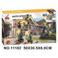 100 lego Watchman pioneer fortress and bird nini 75974 children Chinese building blocks assembled boy educational toys 11182