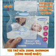 Rẻ Vô Địch 5 - 50 Túi trữ sữa mẹ 250ml SHINMOM S50V Công nghệ Nhật HOTT