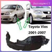 ตัวกันบังโคลนหน้าแผงด้านในตัวป้องกันที่หุ้มพลาสติกสำหรับโตโยต้า VIOS Gen 1 2001 2002 2003 2004 2005 2006 2007