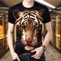 2023 Customized Fashion Trendy Men Matching, Mens Tops Short-Sleeved, Extra Large T-Shirts, Round Neck Summer 200 Jin Short-Sleeved T-Shirts 3D Printed Bottoming Shirts Clothes Ethnic Style ZH8Q，Contact the seller for personalized customization