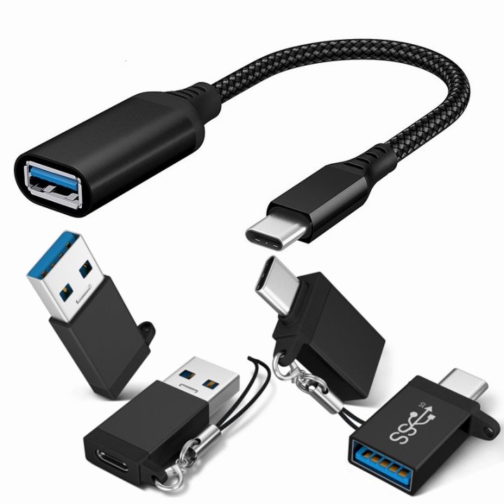 สายอะแดปเตอร์-otg-ชนิด-c-เพื่อ-usb-ขั้วต่อตัวผู้กับสายข้อมูลตัวเมีย3-0