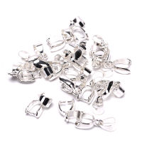 Jingg 20pcs clasps คลิป Bails Connector เงินบรอนซ์ทองจี้เครื่องประดับผลการค้นหา