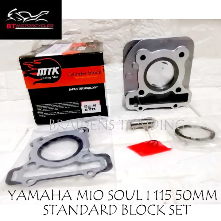 MTK YAMAHA MIO SOUL I 115 50MM STANDARD BLOCK SET Lazada PH