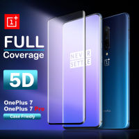 โปรจอปกป้อง OnePlus 7กระจกนิรภัยสำหรับคลุมทั้งหมดฟิล์มแก้ว9H สำหรับ OnePlus 7แก้วฟิล์มกันรอยสำหรับ1+ 7ฟิล์มกันรอย