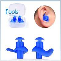 ผู้ใหญ่อ่อนไวต่อการดำน้ำ Earbuds ซิลิโคนว่ายน้ำ Earbuds Earbuds สกรูกันน้ำ