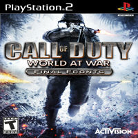 แผ่นเกมส์ PS2 Call of Duty World at War Final Fronts