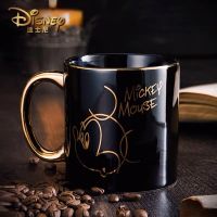 authentic water cup fashion creative Mickey Minnie ceramic mug milk drinking