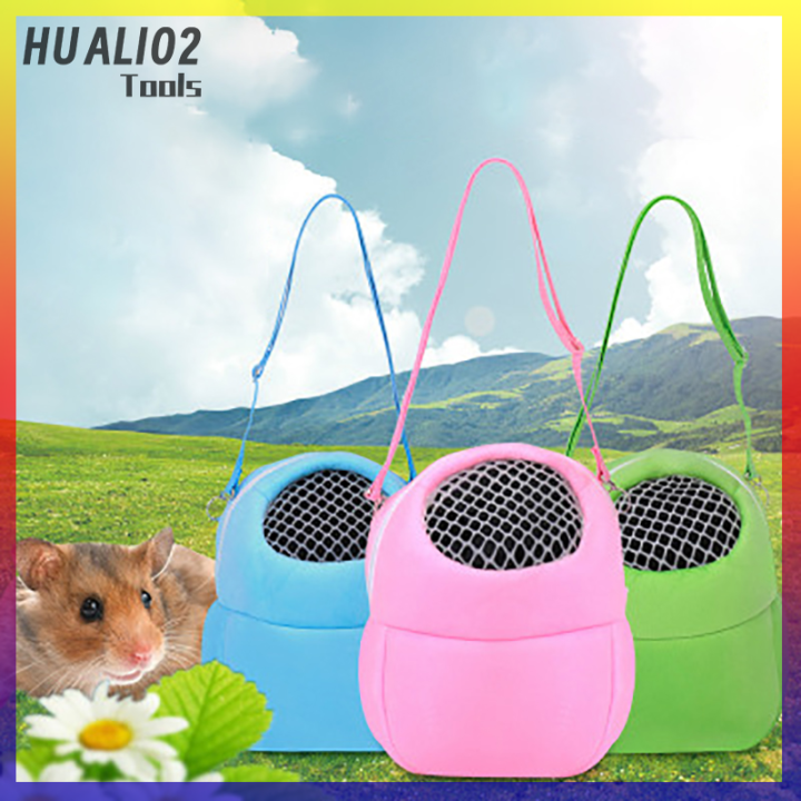 huali02-กรงสัตว์เลี้ยงขนาดเล็กกรงกระต่ายหนูแฮมสเตอร์-chinchilla-เดินทางถุงอุ่น-guinea-หมู