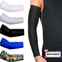 【NATA】 MIHAN New Arm Cover Sportswear Sun Protection Arm Sleeves Warmer Summer Cooling Running Exposed thumb Basketball Outdoor Sport