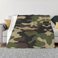United States Army Camo Blanket 3D Printed Soft Flannel Fleece Warm Military Tactical Camouflage Throw Blankets Bed Couch Quilt