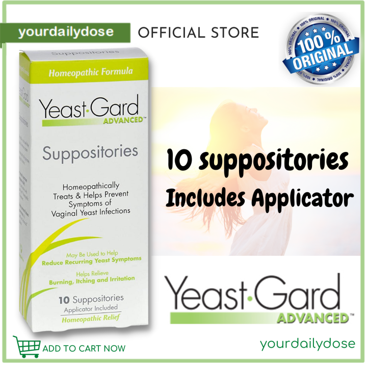 Yeastgard Homeopathic Vaginal Yeast Infection Treatment Relieves Vaginal Itching 10 