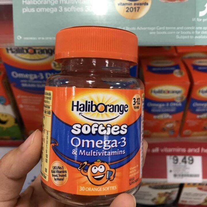 Haliborange British Seven Seas Children's Nutrition Vitamin Omega3