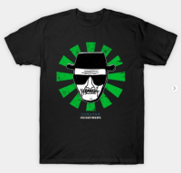 Classic Heisenberg Retro Japanese Breaking Bad T-Shirt Mens 100% Cotton Round Neck Short Sleeve T-Shirt