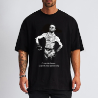 Connor Mcgregor Mma Personality Design Printed Mens Exercise T Shirts Cotton Streetwear Tops T Shirt Style Oversized Gym Tees