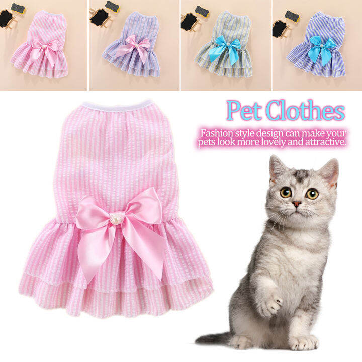 BETOP Cute Dog Dress Pet Skirts Comfortable Soft Puppuy Dogs Cats
