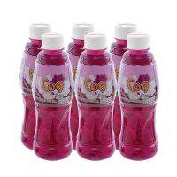 โยคุ น้ำองุ่นแดง 25% ผสมวุ้นมะพร้าว 320 มล. x 6 ขวด Yoku Grape Juice 25% with Nata De Coco 320 ml x 6 bottles โปรโมชันราคาถูก เก็บเงินปลายทาง