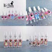 We Flower 50ml 100ml Cartoon Lotso Empty Spray Bottle for Travel Cosmetic Perfume Container
