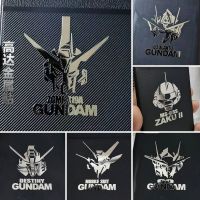 เหมาะสำหรับพกพา Gundam สติกเกอร์โลหะ Gundam อะนิเมะมือถือสองมิติลายเล็กสติ๊กเกอร์คอมพิวเตอร์