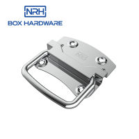 NRH 4301-90-1 Wooden handle latch buckle tool handle Iron Spring Handle