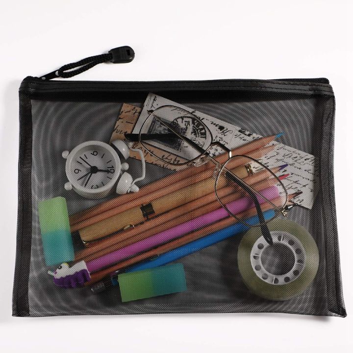 12-pieces-mesh-bags-black-mesh-zipper-pouch-makeup-bags-cosmetic-travel-organizer-bags-pencil-case