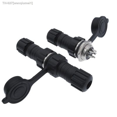 ◘♠♞ Aviation connector GX16 M16 waterproof docking back nut male female plug and socket 2pin3pin4pin5pin6pin7pin8pin9pin10pin