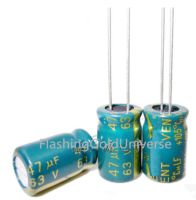 【cw】 63V 47UF  Electrolytic Capacitors Size: 8x12 6x12 best quality New origina