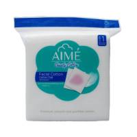 (1 ห่อ) Aime Facial Cotton Pad เอเม่ แฟเชี่ยล คอตตอน แพต สำลีเช็ดหน้า ขนาด 150 แผ่น