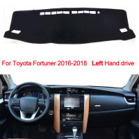 Car Dashboard Cover Dash Mat For Toyota Fortuner 2016 2017 2018 Dashmat Pad Carpet Dash Board Cover Sun Shade Auto Car Styling