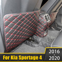 รถหนังที่นั่งกลับ Anti Kick Pads Armrest ป้องกันสำหรับ Kia Sportage 4 QL 2016-2018 2019 2020 2021อุปกรณ์เสริม