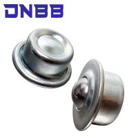 5pcs Carbon Steel 5/8 15.8mm CY-15H Flange Mounted Ball Transfer Unit Bearing Conveyor Roller Wheel