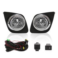 ⊕❁♝ Fog Light For Toyota RAV4 2009 2010 2011 2012 Led Daytime Running Lamp Daylight DRL Wateproof Wires Switch Button