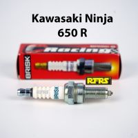 หัวเทียน BRISK PREMIUM ZS ไร้เขี้ยว Kawasaki Ninja 650 R Spark Plug (SZ01RA) รองรับเฉพาะเบนซิน 95 Made in EU