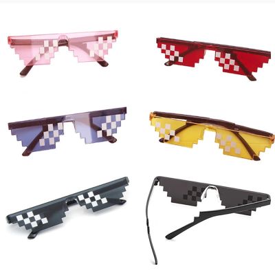【YF】⊕✐₪  Hot 10 Fashion Sunglasses Kids cos play action Game Thug Glasses with EVA case for children gifts