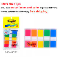 Post-it Index Sticky Notes Plastic Self-adhesive Bookmarks Memo Pad Tabs Sticker Stationery 3M Post It Big Brand Are Trustworthy