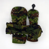 [Black Rivets] Premium Golf Headcovers Camouflage Color Golf Driver Fairway Woods Rescue Covers Complete Set Mascot Novelty Gift