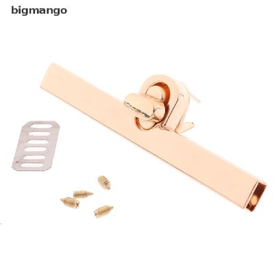 [bigmango] ใหม่ ตัวล็อคโลหะ แบบบิด สําหรับกระเป๋าถือ กระเป๋าสตางค์ DIY