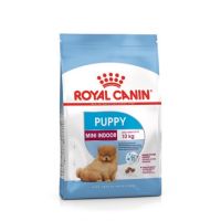 [ลด 50%] ส่งฟรีทุกรายการ!! Royal Canin Mini Indoor Puppy  สำหรับสุนัขพันธุ์เล็กเลี้ยงในบ้าน แรกเกิด- 10เดือน ขนาด 1.5 kg Exp: 4/9/2022