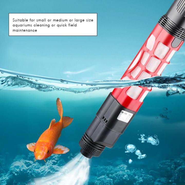 Automatic Aquarium Gravel Cleaner Electric Water Filter 240V Fish Tank
