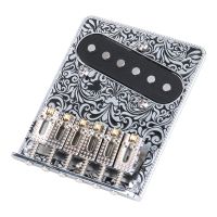 Electric Guitar Roller Saddle Bridge with Guitar Pickup for TL Guitar Accessories