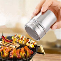 20211Pc Stainless Steel Flour Salt Sifter Icing Sugar Dredger Chocolate Powder Shaker Spice Pepper Shakers Kitchen Cooking Tools