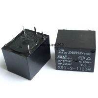 ☃ 5PCS SRD-S-112DM SRD-DM DIP 4PIN SANYO POWER RELAY 12V 1-CH Normally Open WHOLESALE Free shipping