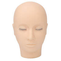 Lash Mannequin Head 3ชั้นปลอดภัยซิลิโคนนุ่มจำลองแต่งหน้าหัวสำหรับ Salon Massage Training A