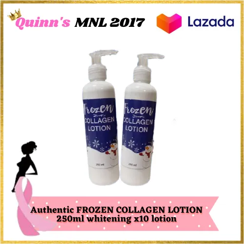 Authentic FROZEN COLLAGEN LOTION Whitening X10 Lotion 250ml Lazada PH